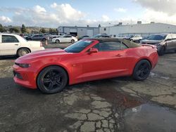 Chevrolet salvage cars for sale: 2018 Chevrolet Camaro LT