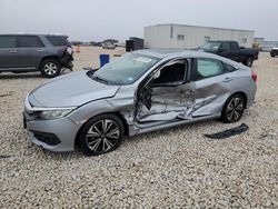 Salvage cars for sale at Taylor, TX auction: 2017 Honda Civic EX