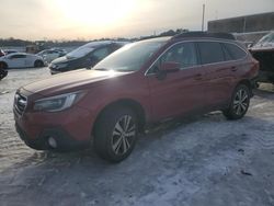 Salvage cars for sale from Copart Fredericksburg, VA: 2018 Subaru Outback 3.6R Limited