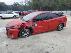 Toyota Prius salvage cars for sale: 2020 Toyota Prius Prime LE