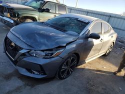 Salvage cars for sale at Kansas City, KS auction: 2022 Nissan Sentra SR