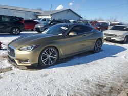 Infiniti q60 salvage cars for sale: 2018 Infiniti Q60 Luxe 300