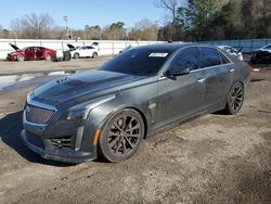 Salvage cars for sale at Shreveport, LA auction: 2017 Cadillac CTS-V