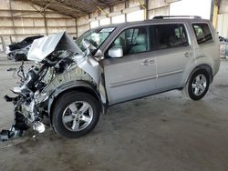 Carros salvage a la venta en subasta: 2011 Honda Pilot EXL