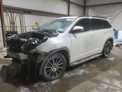 Salvage cars for sale at Leroy, NY auction: 2018 Toyota Highlander SE