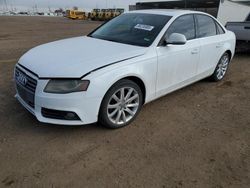 Salvage cars for sale at Brighton, CO auction: 2009 Audi A4 3.2 Quattro