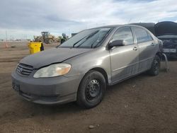 Salvage cars for sale from Copart Cleveland: 2003 Toyota Corolla CE