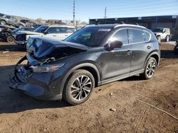 Salvage cars for sale at Colorado Springs, CO auction: 2022 Mazda CX-5 Premium