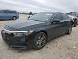 Salvage cars for sale from Copart San Antonio, TX: 2018 Honda Accord LX