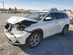 Toyota Highlander Vehiculos salvage en venta: 2015 Toyota Highlander XLE