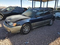 Subaru salvage cars for sale: 2003 Subaru Legacy Outback