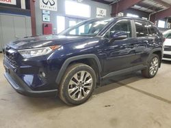 Salvage cars for sale at East Granby, CT auction: 2019 Toyota Rav4 XLE Premium