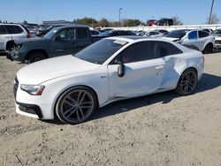 Salvage cars for sale at Sacramento, CA auction: 2016 Audi S5 Premium Plus