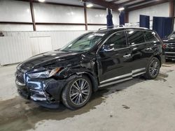 Salvage cars for sale at Byron, GA auction: 2017 Infiniti QX60