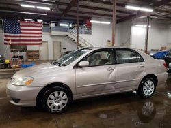 Toyota salvage cars for sale: 2003 Toyota Corolla CE