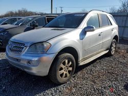 Salvage cars for sale at Hillsborough, NJ auction: 2006 Mercedes-Benz ML 350