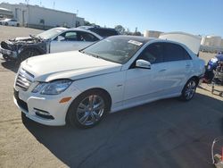 Salvage cars for sale at Martinez, CA auction: 2012 Mercedes-Benz E 350 Bluetec