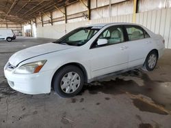 Honda salvage cars for sale: 2004 Honda Accord LX