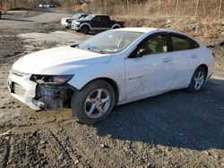 Salvage cars for sale at Marlboro, NY auction: 2016 Chevrolet Malibu LS