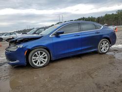 Salvage cars for sale at Greenwell Springs, LA auction: 2016 Chrysler 200 Limited