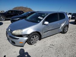 Salvage cars for sale at Taylor, TX auction: 2007 Volkswagen Rabbit