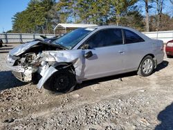 Salvage cars for sale at Austell, GA auction: 2001 Honda Civic SI