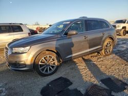 Salvage cars for sale from Copart Earlington, KY: 2017 Audi Q7 Premium Plus