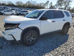 Salvage cars for sale at Byron, GA auction: 2024 Honda Pilot Trailsport