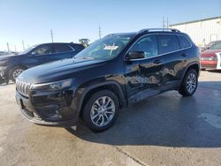 Salvage cars for sale at Haslet, TX auction: 2021 Jeep Cherokee Latitude LUX