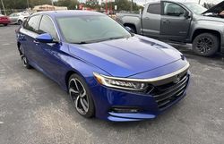 Salvage cars for sale at Orlando, FL auction: 2019 Honda Accord Sport