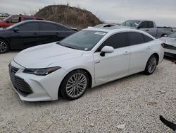 Salvage cars for sale from Copart Taylor, TX: 2019 Toyota Avalon XLE