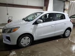 Salvage cars for sale at Leroy, NY auction: 2024 Mitsubishi Mirage ES