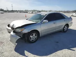 Salvage cars for sale from Copart Arcadia, FL: 2003 Toyota Camry LE