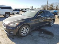 Salvage cars for sale at Oklahoma City, OK auction: 2016 Infiniti Q50 Base