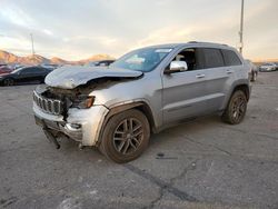 Salvage cars for sale at North Las Vegas, NV auction: 2017 Jeep Grand Cherokee Limited