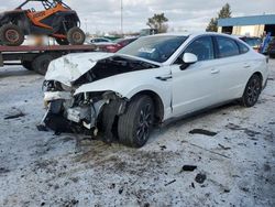 Salvage cars for sale at Woodhaven, MI auction: 2024 Hyundai Sonata SEL