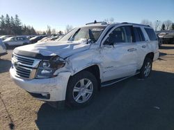 Salvage cars for sale from Copart Ontario Auction, ON: 2016 Chevrolet Tahoe K1500 LTZ