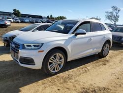 Salvage cars for sale at auction: 2018 Audi Q5 Premium Plus