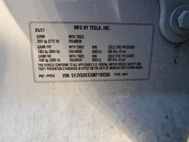 2021 Tesla Model Y