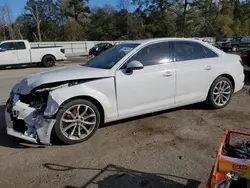 Salvage cars for sale at Greenwell Springs, LA auction: 2019 Audi A4 Premium Plus