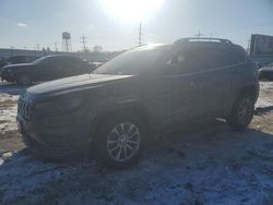 Salvage cars for sale at Chicago Heights, IL auction: 2019 Jeep Cherokee Latitude Plus