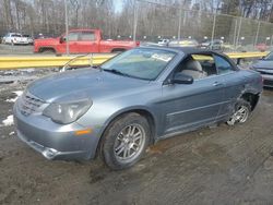 Salvage cars for sale at Waldorf, MD auction: 2008 Chrysler Sebring