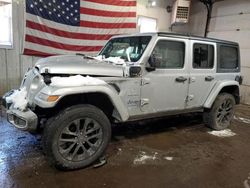 Vehiculos salvage en venta de Copart Lyman, ME: 2023 Jeep Wrangler Sahara 4XE