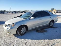 Salvage cars for sale at auction: 2002 Toyota Camry LE