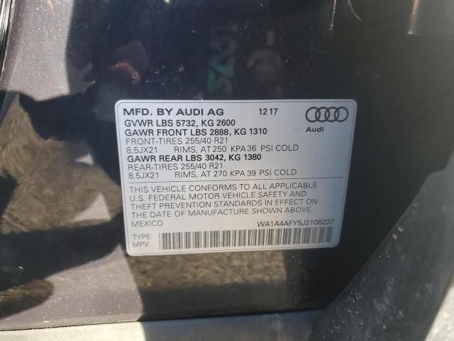 2018 Audi SQ5 Premium Plus