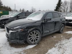 Salvage cars for sale from Copart Ontario Auction, ON: 2019 Mazda CX-5 Signature