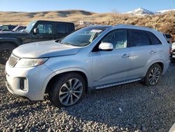 Salvage cars for sale at Reno, NV auction: 2015 KIA Sorento SX