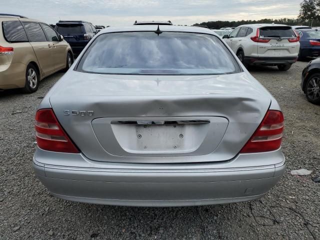 2001 Mercedes-Benz S 500