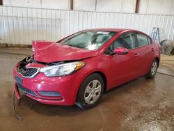 Vehiculos salvage en venta de Copart Lansing, MI: 2015 KIA Forte LX