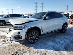 Salvage cars for sale at Elgin, IL auction: 2016 BMW X6 XDRIVE35I